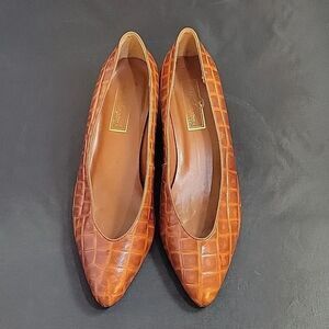 WORTHINGTON LEATHER TAYLOR POINTED TOE SLIP-ON SHOE
